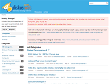 Tablet Screenshot of diskusiweb.com